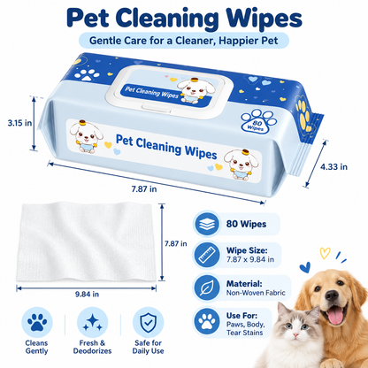 Pet Cleaning Wipes