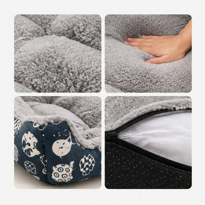 Washable Pet Bed for Cats and Small Dogs