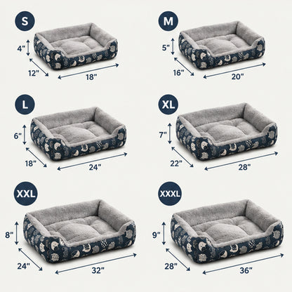 Washable Pet Bed for Cats and Small Dogs