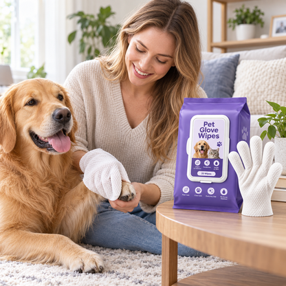Pet Glove Wipes