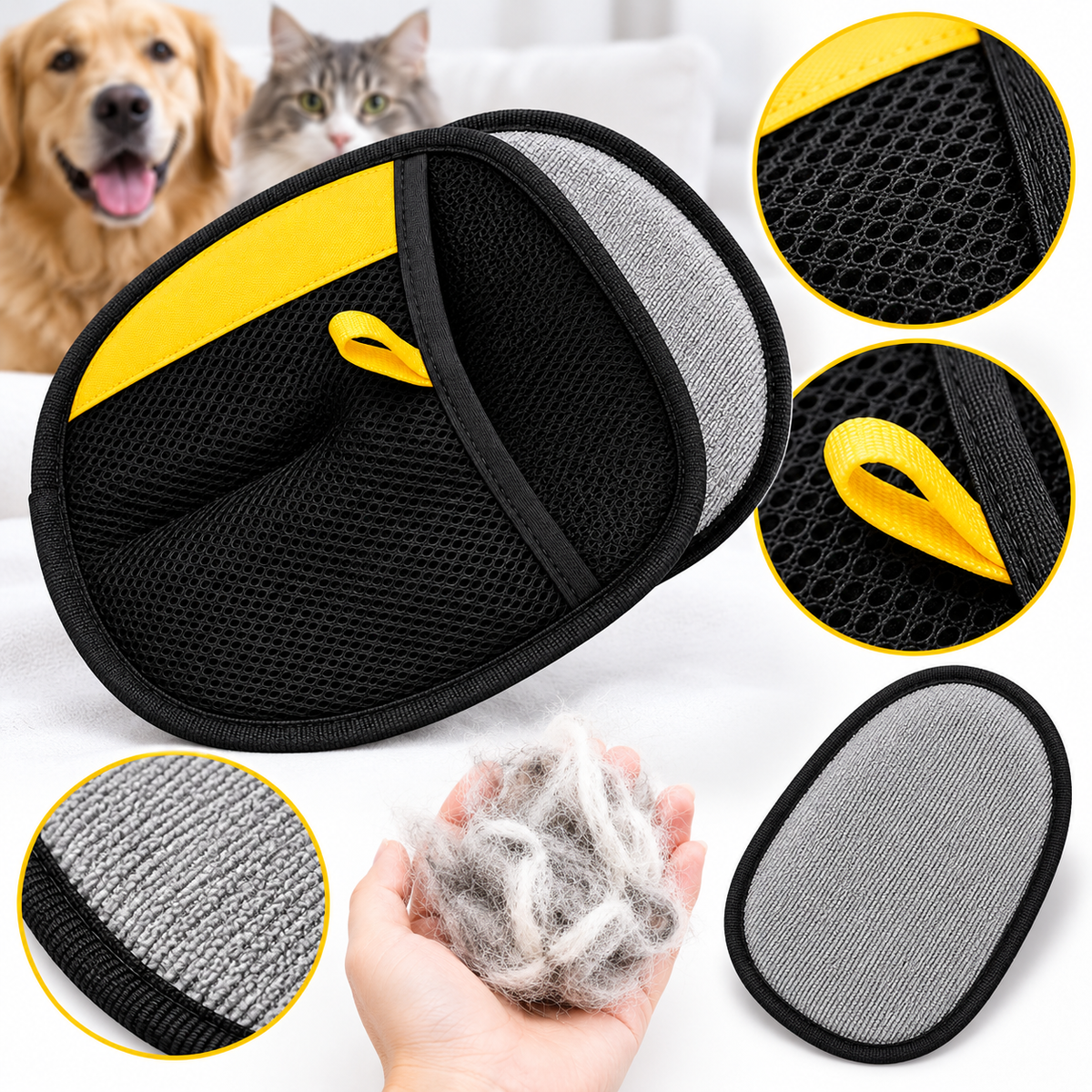 Pet Hair Remover Glove
